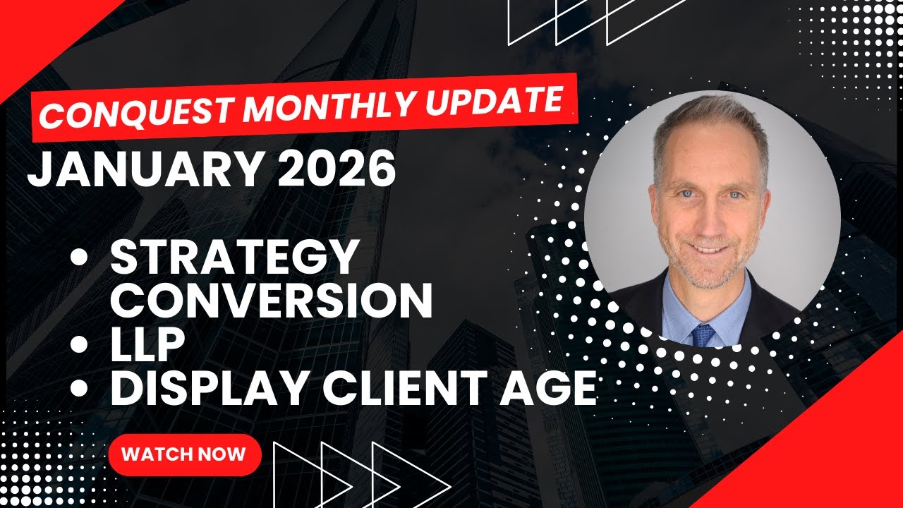 Conquest Monthly Update (January 2026)
