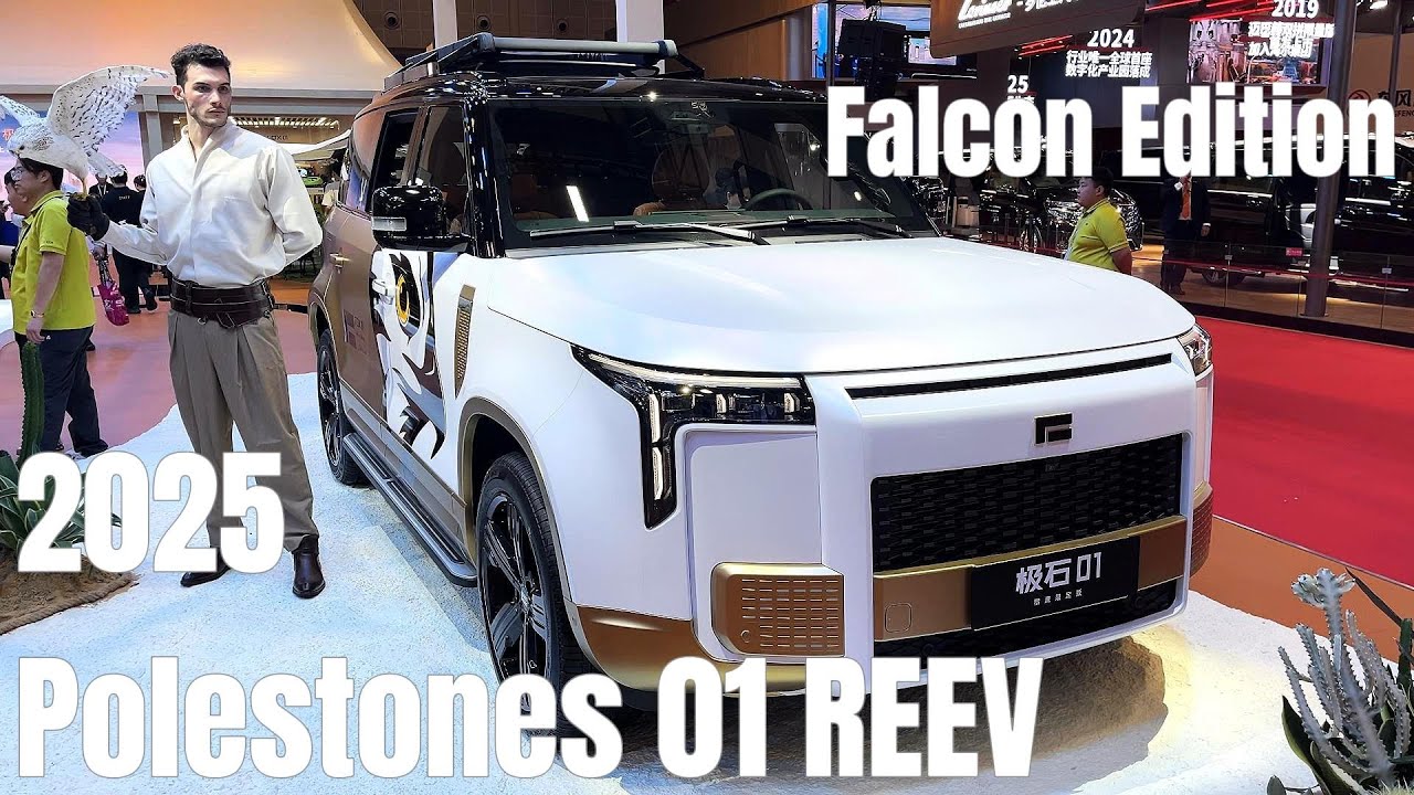 2025 Polestones 01 REEV Falcon Edition Walkaround — Shanghai Auto Show 2025 | 4K