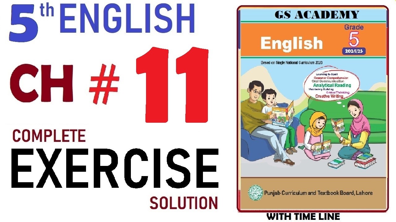 Exercise Complete Solution, Chapter 11, Lets Be Helpful, Class 5 English, 5th english, gs academy,