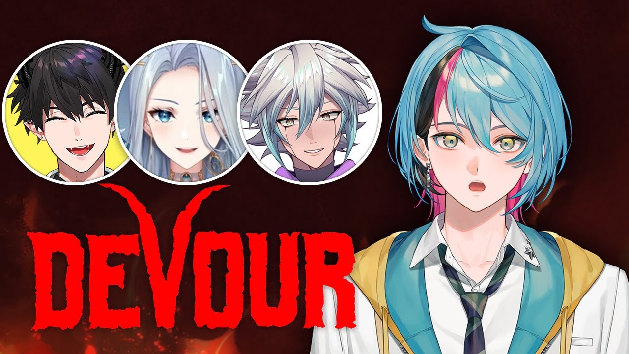 【DEVOUR】 w/ Ren, Amalee, CyYu 【NIJISANJI EN | Kyo Kaneko】