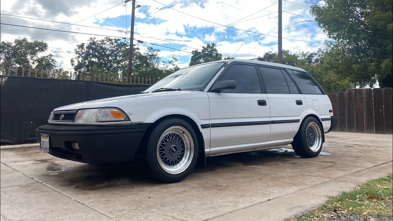 Ae92 - Toyota Corolla Coilover install (before & after) @MaXpeedingRods