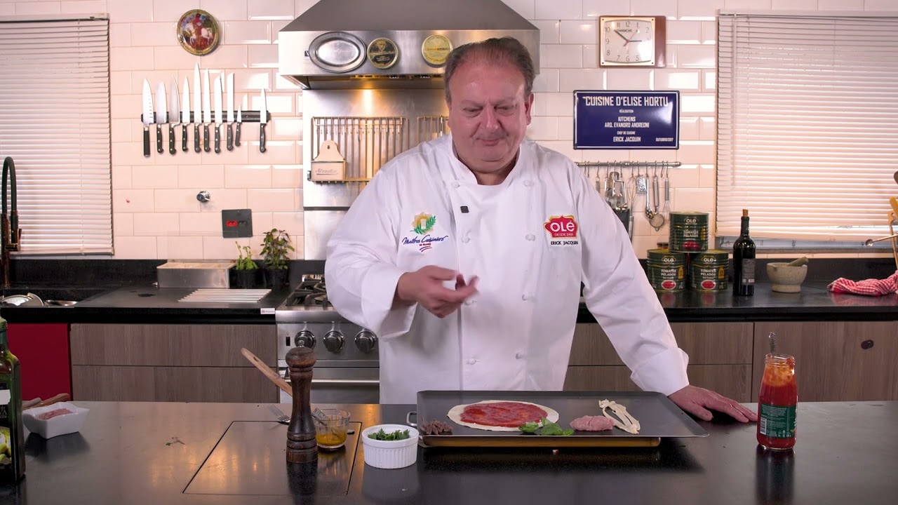 PIZZA FRANCESA AO MANJERICÃO | ERICK JACQUIN