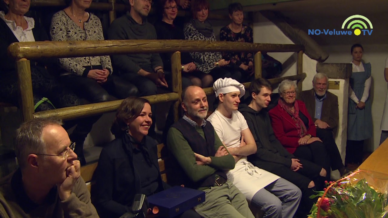 Fred Voskuil geridderd in bakkerijmuseum Hattem op 30 dec 2017