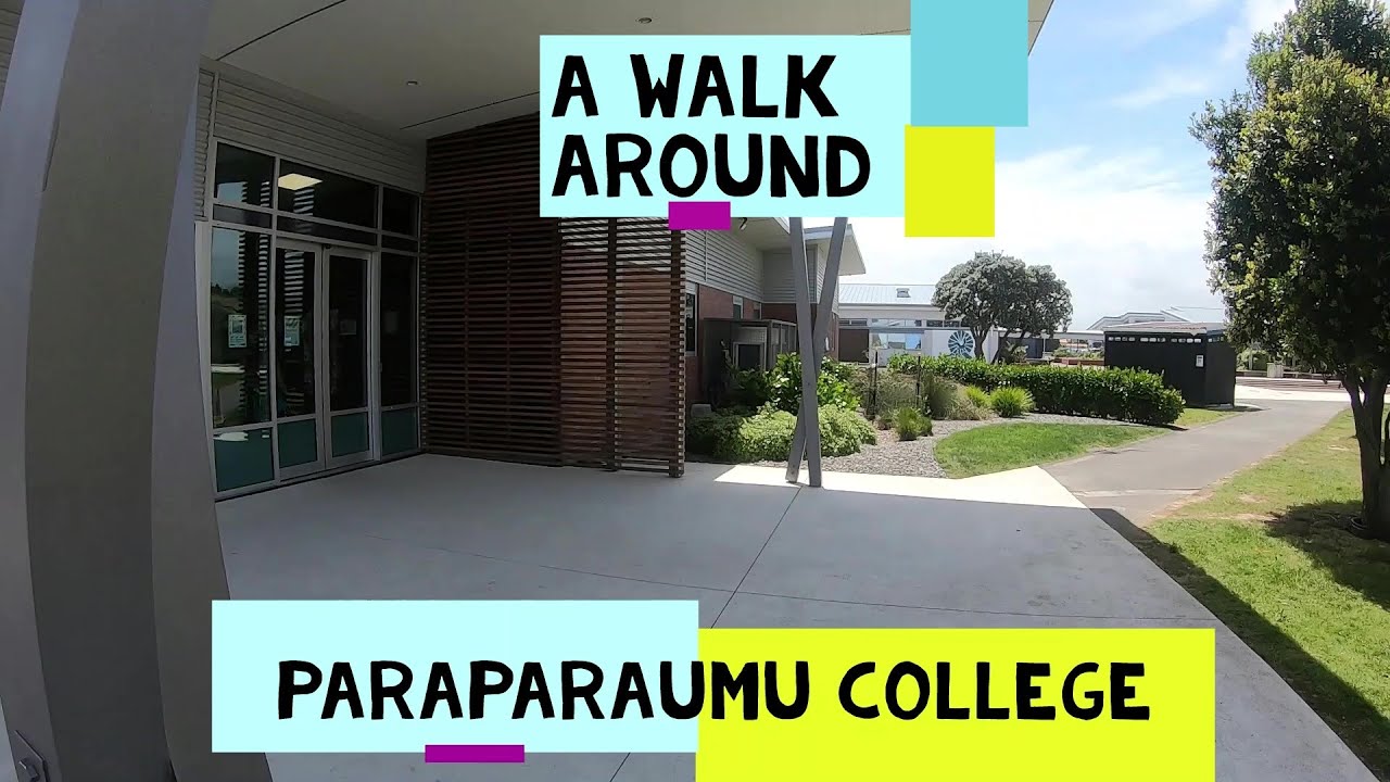A walk around Paraparaumu College at the end of spring 2020