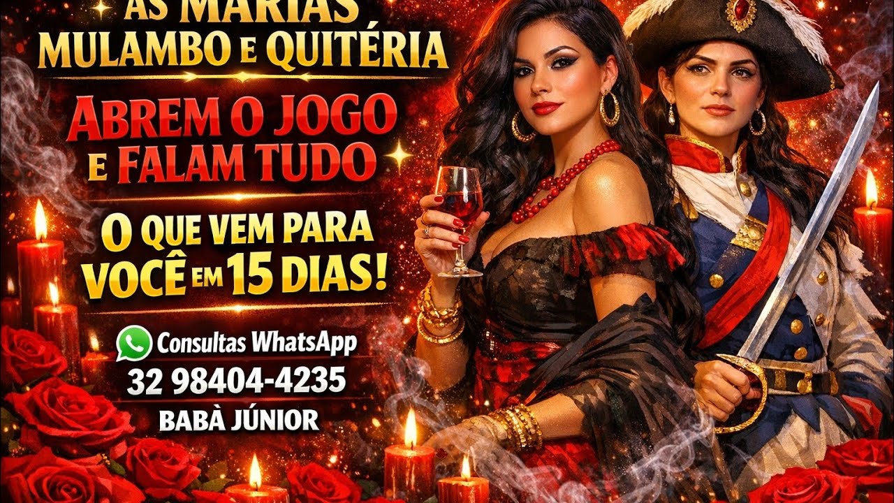 AS MARIAS MULAMBO E QUITÉRIA ABRE O JOGO E FALA TUDO QUE VEM PARA VOCÊ EM 15 DIAS! #tarot#revelações