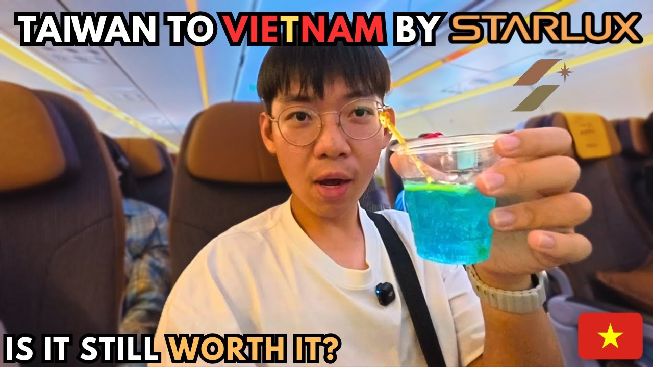 Best Taiwan Airline to Vietnam🇻🇳? | Free Lounge, Signature Cocktail & Full Flight Review!
