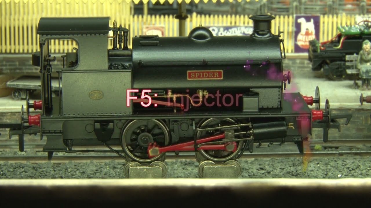 Dapol OO hawthorn Leslie  loco Sound Profile Taster