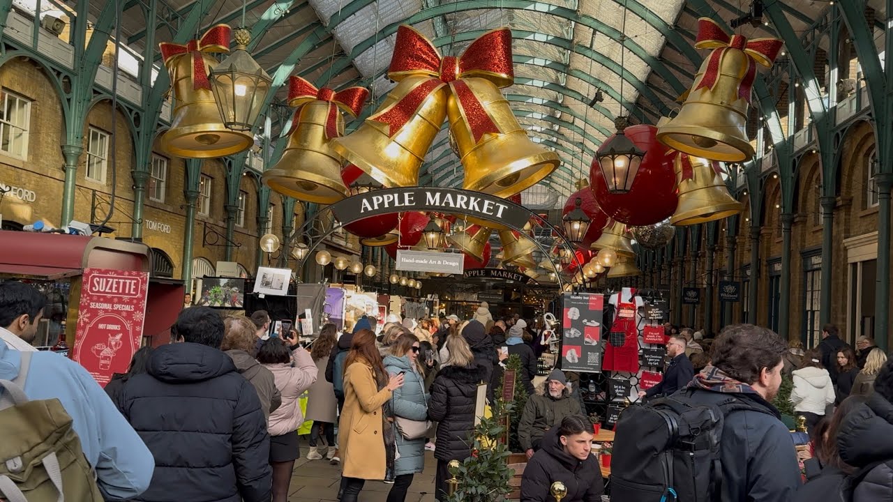 London Walk 🇬🇧 Tottenham Court Rd, to Covent Garden, 2025 