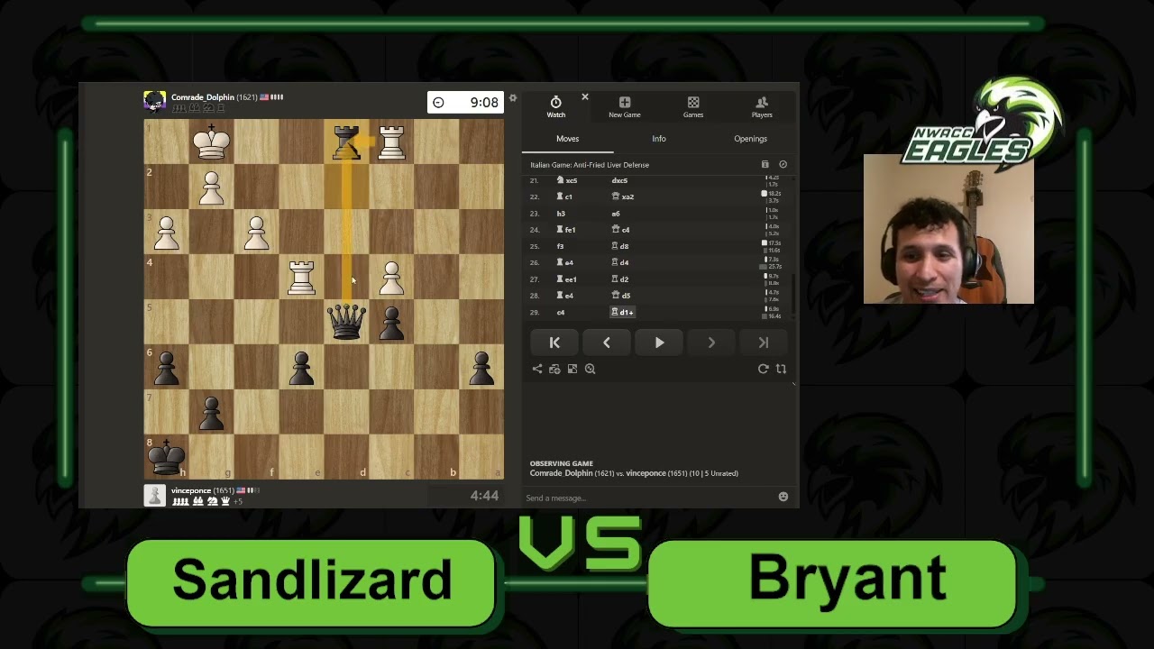 NWACC Esports - Chess VS Kishwaukee