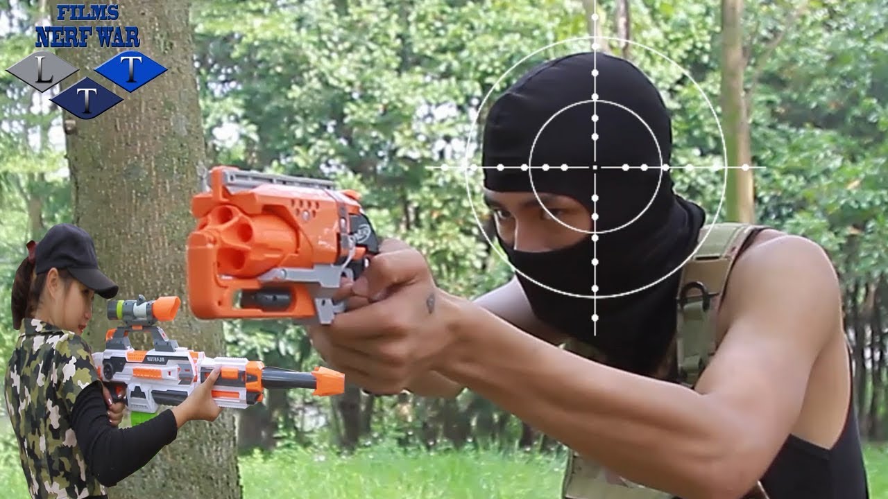 Nerf War : Squad SWAT Battle Crime