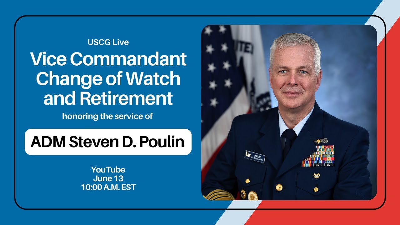 USCG Vice Commandant Change of Watch and Retirement