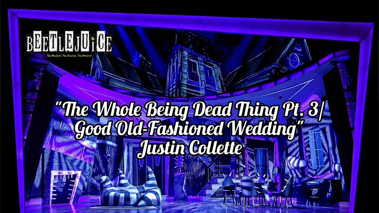 The Whole Being Dead Thing Pt. 3/Good Old-Fashioned Wedding - Justin Collette | Beetlejuice Tour