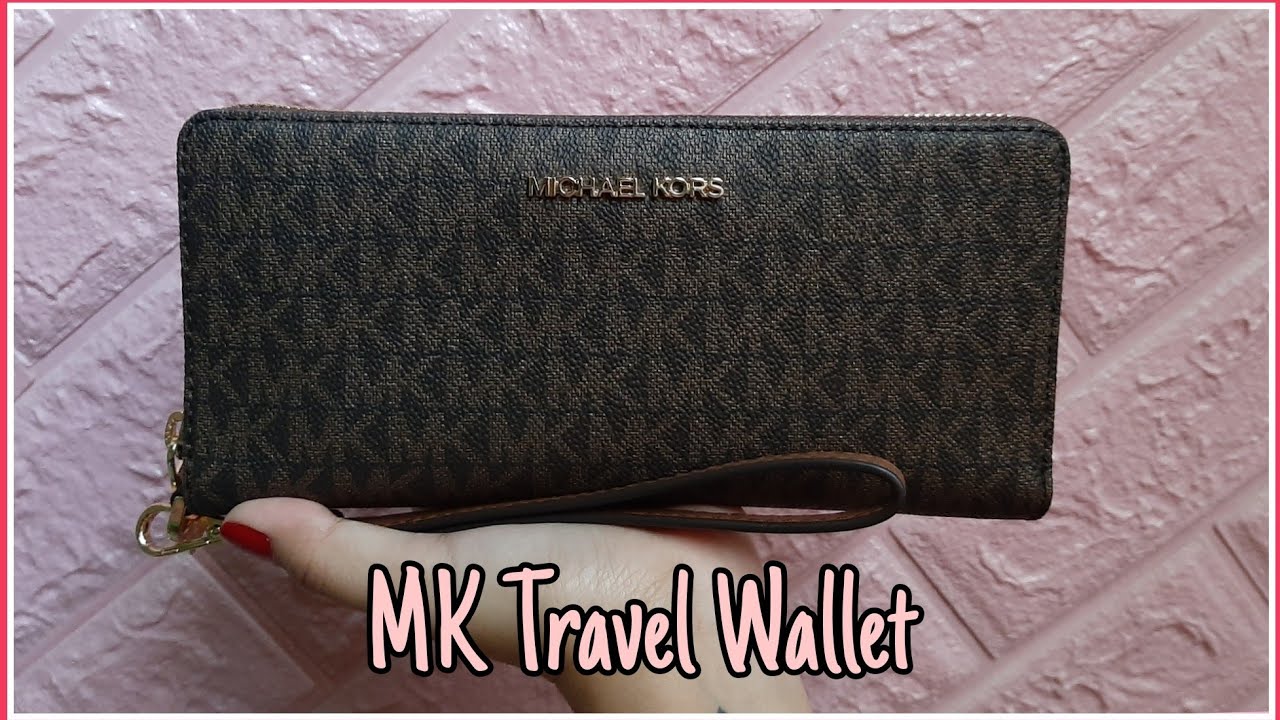 MICHAEL KORS JET SET TRAVEL WALLET UNBOXING AND LEGIT CHECKING (SUPER LATE UPLOAD) | MK WALLET