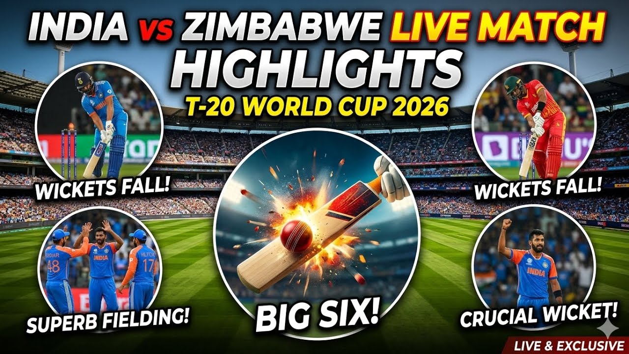 🏆 IND vs ZIM: World Cup 2026 Ka Sabse Khatarnaak Match! 😱 | Highlights | Akash sharma vlog😎💪🏻