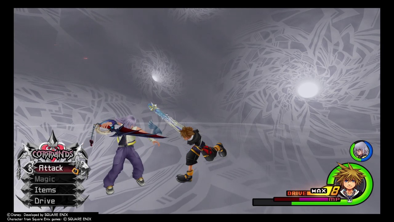 Kingdom Hearts 2 Final Mix - Xemnas Data Battle