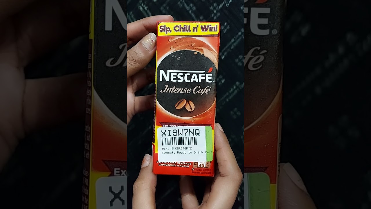I won 35 rs. Amazon gift card from this 😍 Nescafe intense caffe offer #coffee #nescafe #shorts