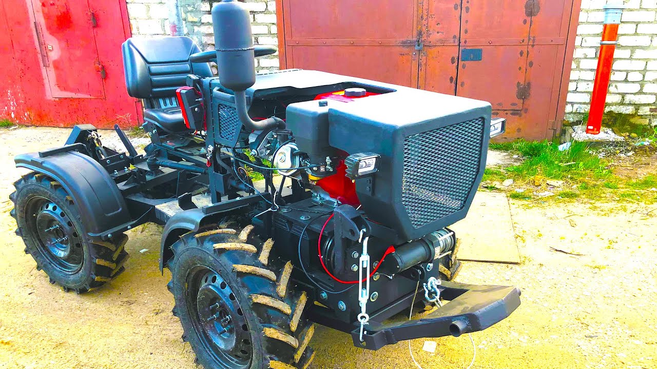 #21СМТ🚜 Капот на САМОДЕЛЬНЫЙ МИНИ ТРАКТОР ПОМОГАТОР 😉 КАПОТ НА МОТОТРАКТОР 😉 Капот НА ПЕРЕЛОМКУ