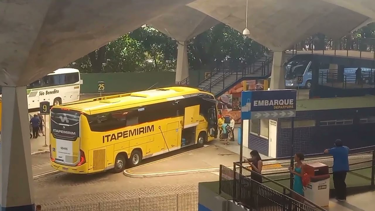 mostrando para vocês como está a rodoviária neste momento