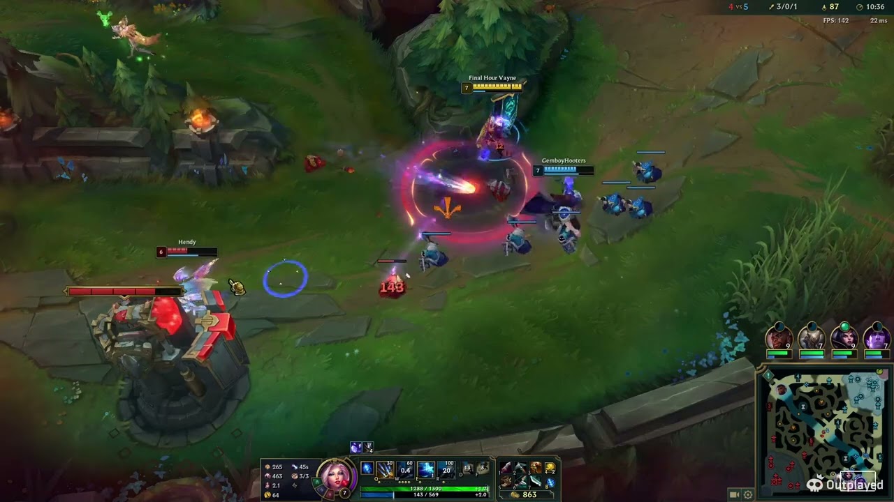 (gm) perfect ashe Kda highlight game 230~ LP game