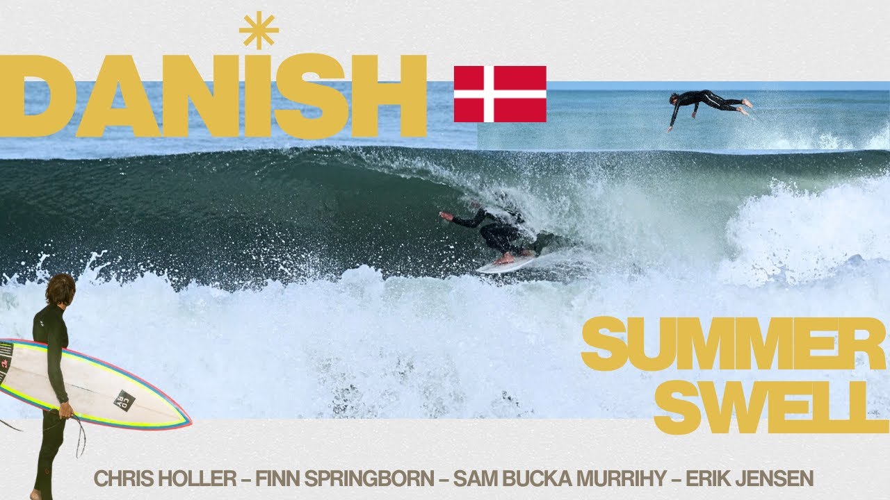 Crazy Danish summer swell │Cold Hawaii surfing