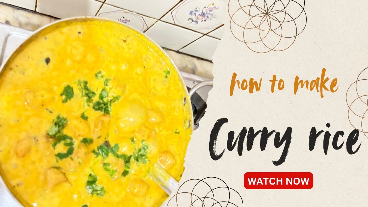 How to make instant curry pakora rice in just 10min || ft. Pooja Yadav || #foodblogger ||