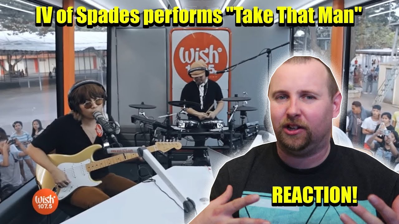 IV of Spades исполняют «Take That Man» вживую на автобусе Wish 107.5 РЕАКЦИЯ