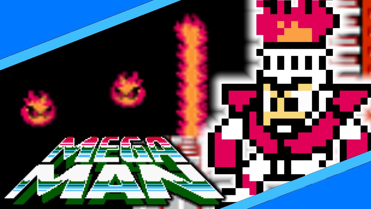 Fire Man's Stage — Mega Man (NES)