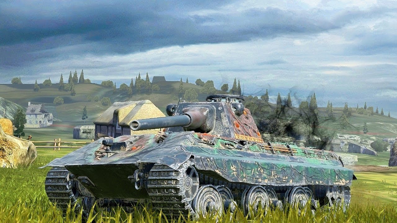E 50 M | 8037 damage | WoT Blitz replay