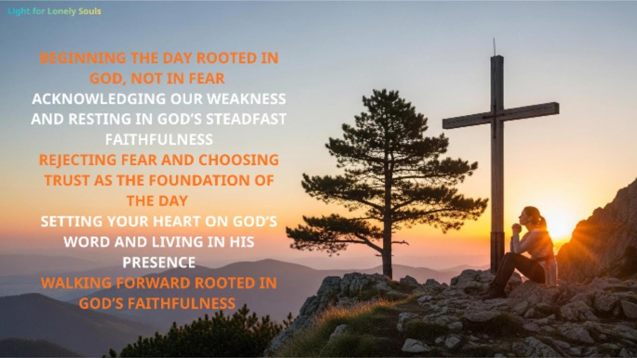 Begin Today Anchored in God’s Unchanging Faithfulness / awakening the dawn