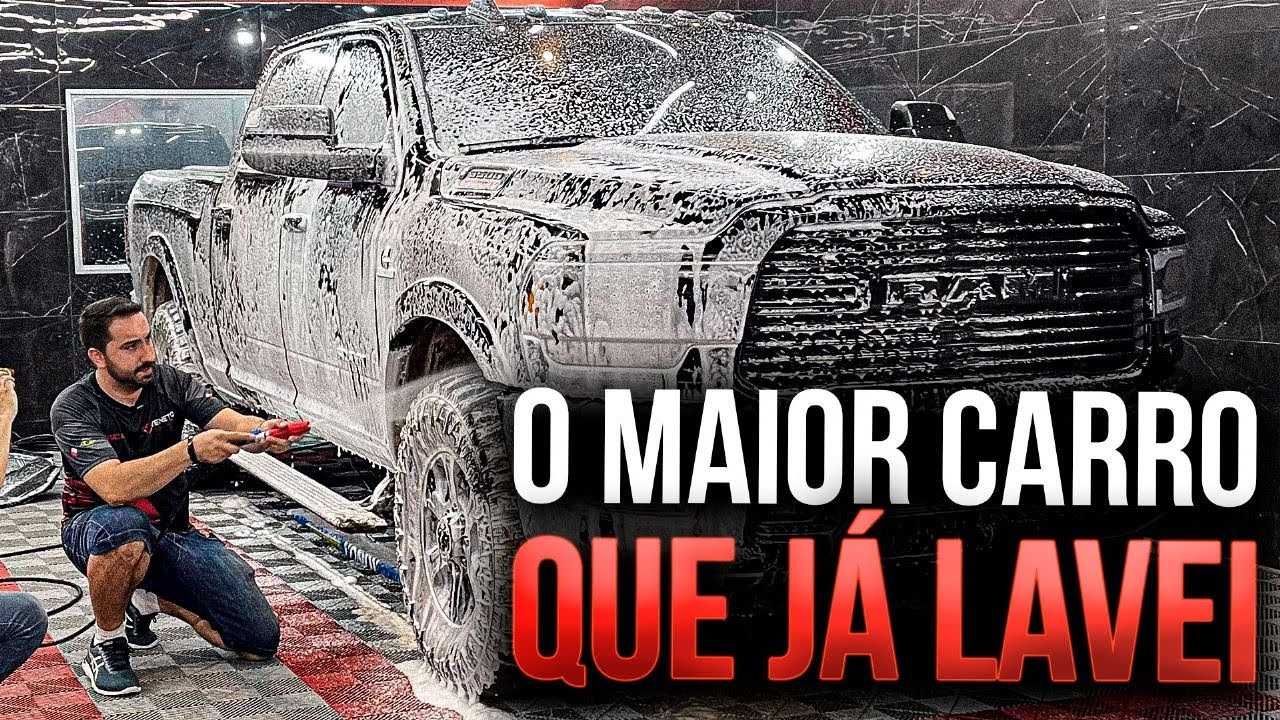 DODGE RAM SUJA DE TERRA | Como Lavar Um Monstro&nbsp;Desses?