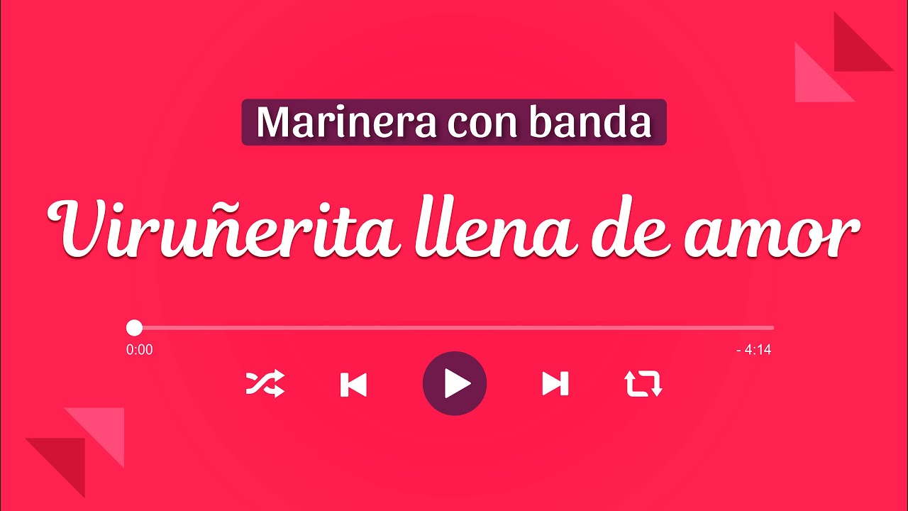 Viruñerita Llena De Amor | Marinera Norteña con Banda 🎺