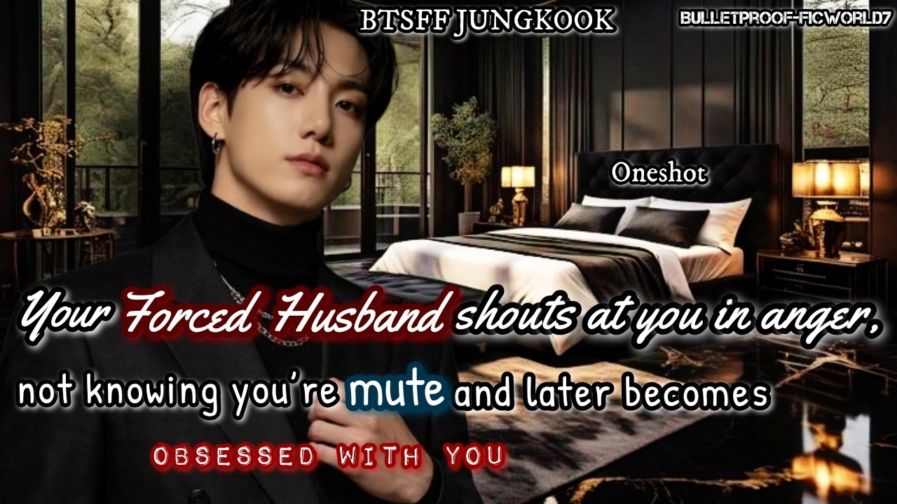Jungkook FF, He shouted at you in anger, not knowing you're mute and later obsessed with you| #jkff
