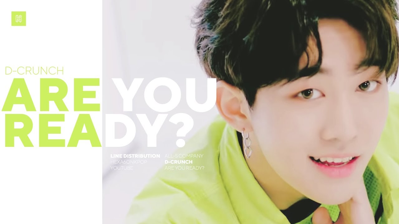 D-CRUNCH - Are You Ready? Line Distribution (Color Coded) | 디크런치 - 작당모의