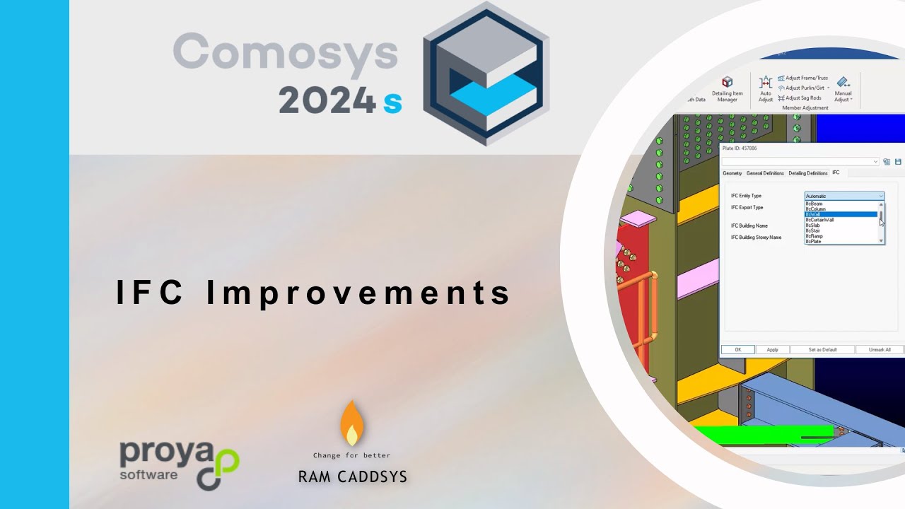 COMOSYS 2024s HIGHLIGHTS: : IFC improvements