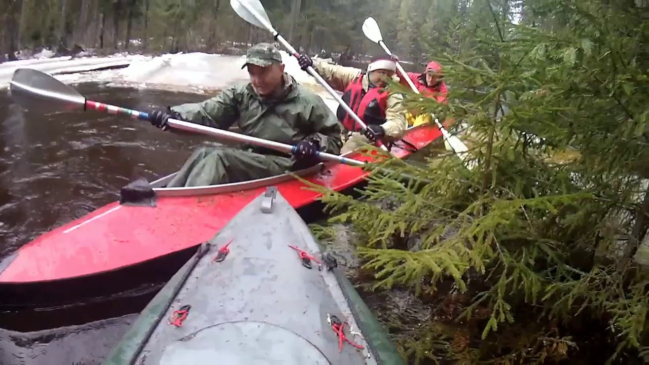 Водный поход по реке Юг (Вологодской обл) 2018г