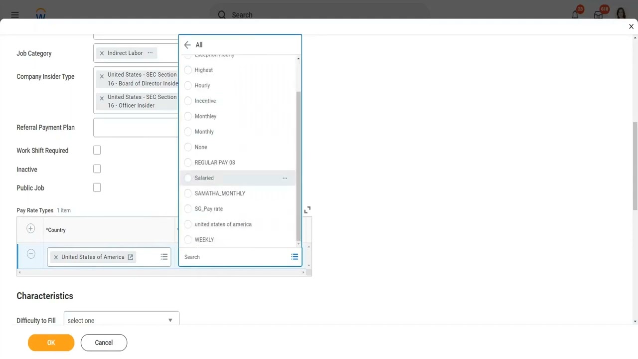 Job Profile In Workday HCM create Job profile Part 2 and Classification