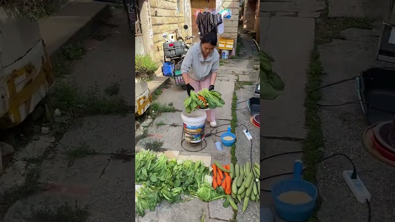 Rural people work so hard 