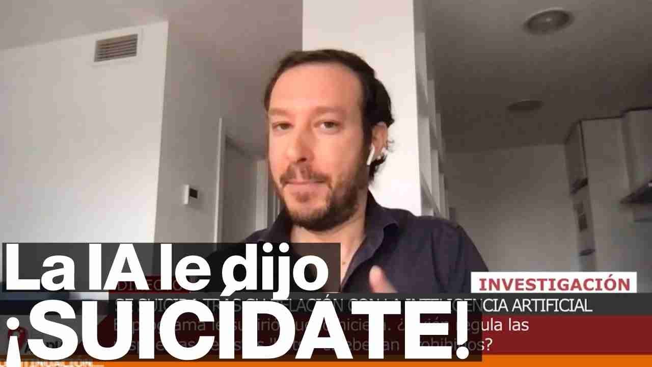 La Inteligencia Artificial hace que una persona se suicide