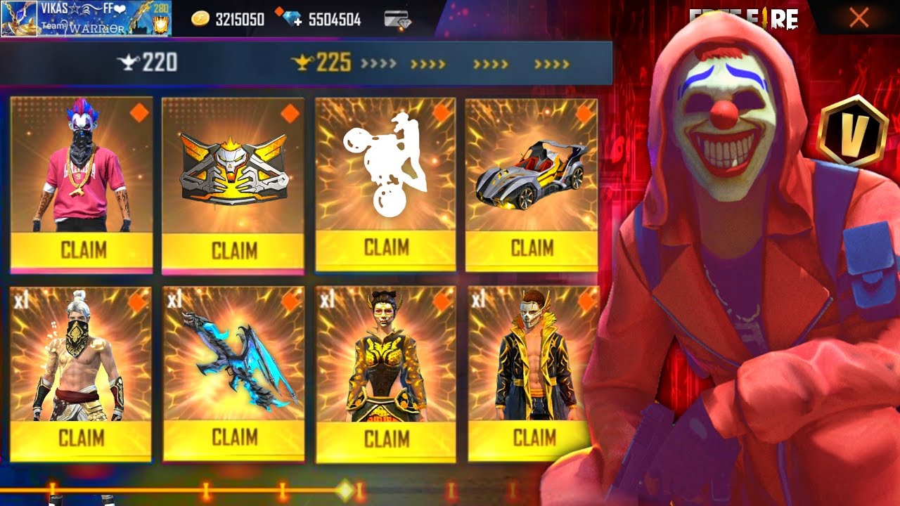 Buying 5000+ Diamonds, Rare Bundles & Gloo Wall Skin On New Event In Subscriber Account Free Fire