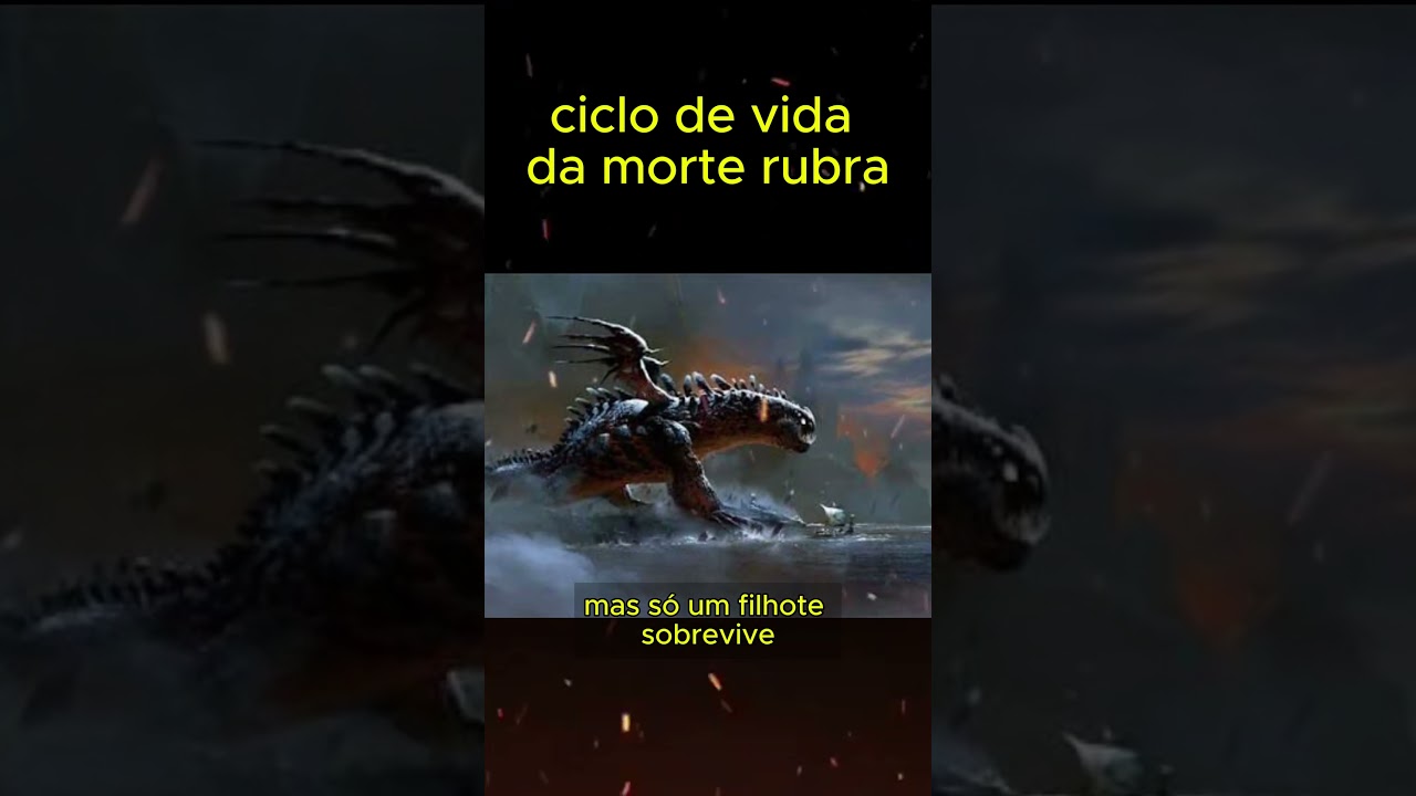 Jogos vorazes dos 3 mil filhotes da Morte rubra #shorts #dragon #dragons #drag&otilde;es #drag&atilde;o #httyd