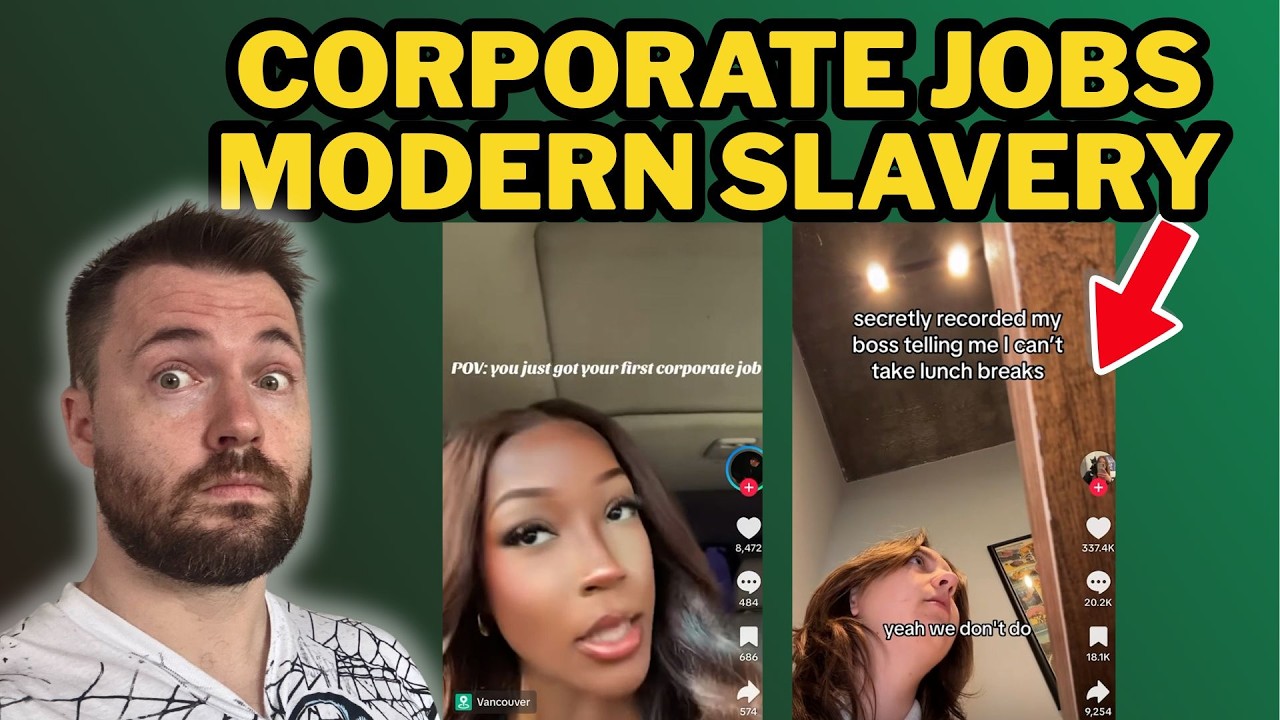 Corporate Jobs Are Feeling More Like Modern Slavery...