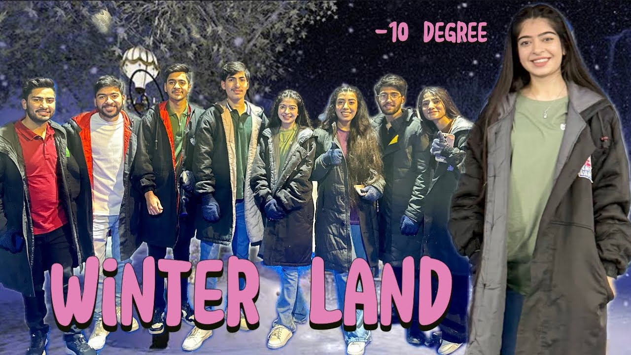 Winterland karachi🥶| -10 degree temperature in Karachi | Best place for families