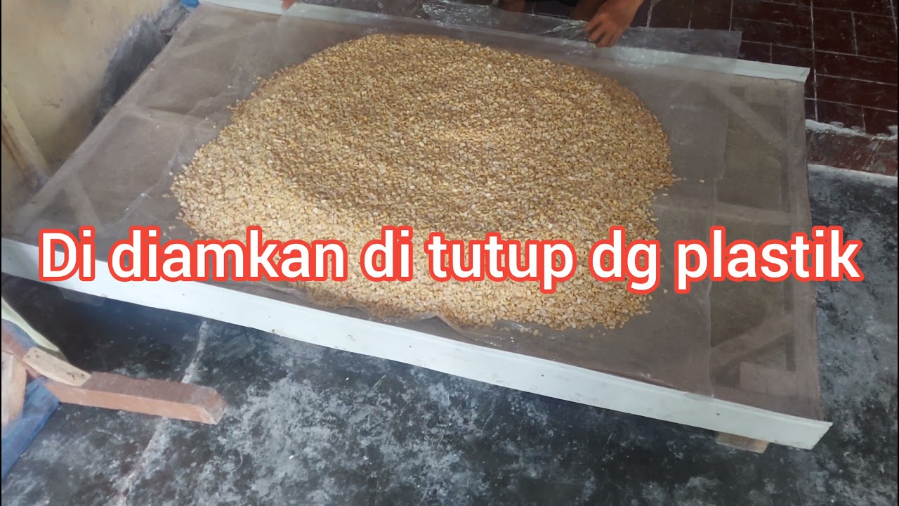 tutorial pembuatan keripik tempe sagu PART 2