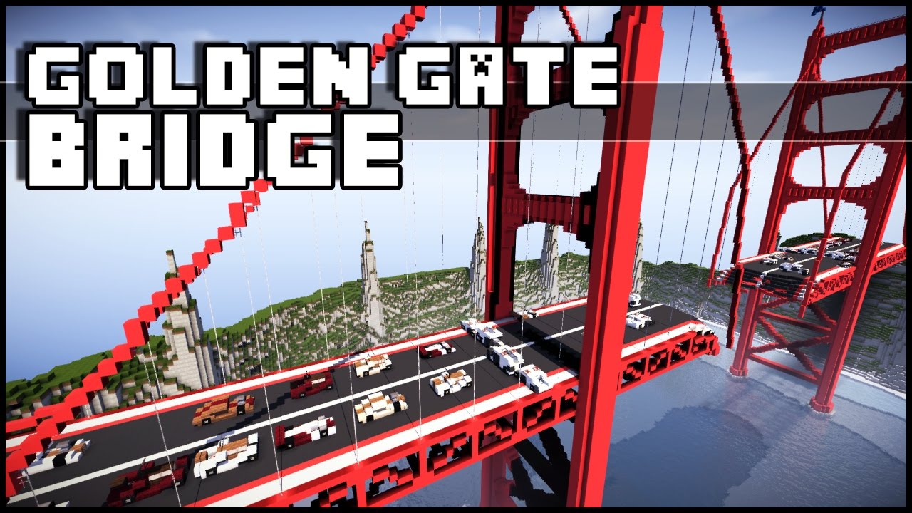 Minecraft - The Golden Gate Bridge Disaster!