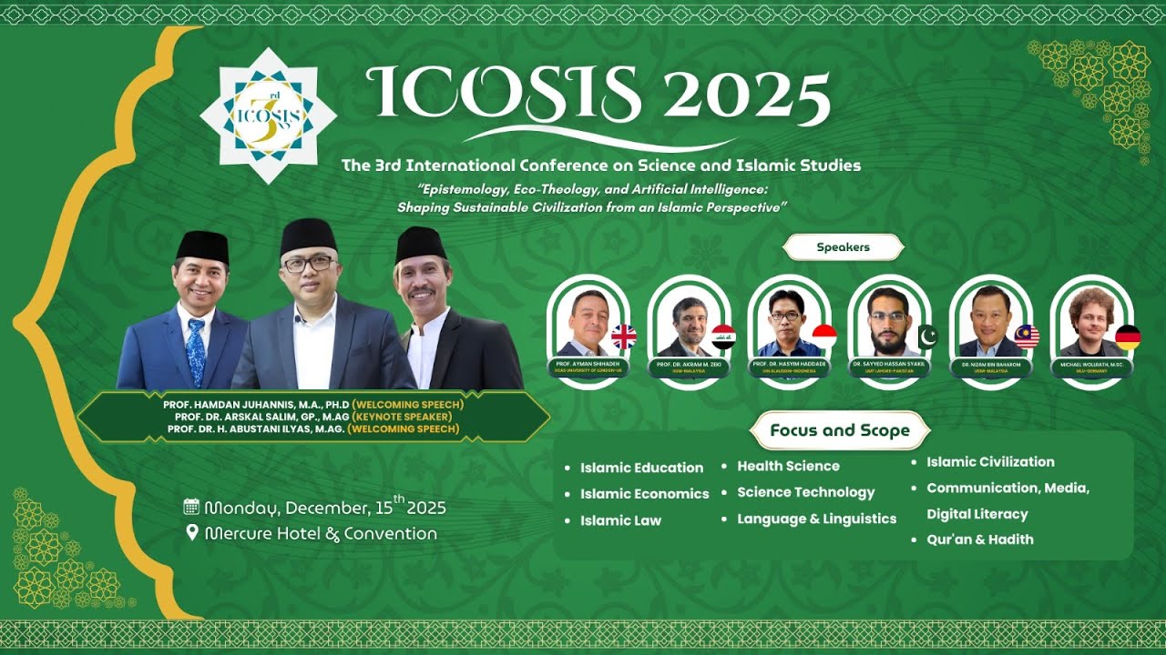 The 3rd International Conference on Science and Islamic Studies