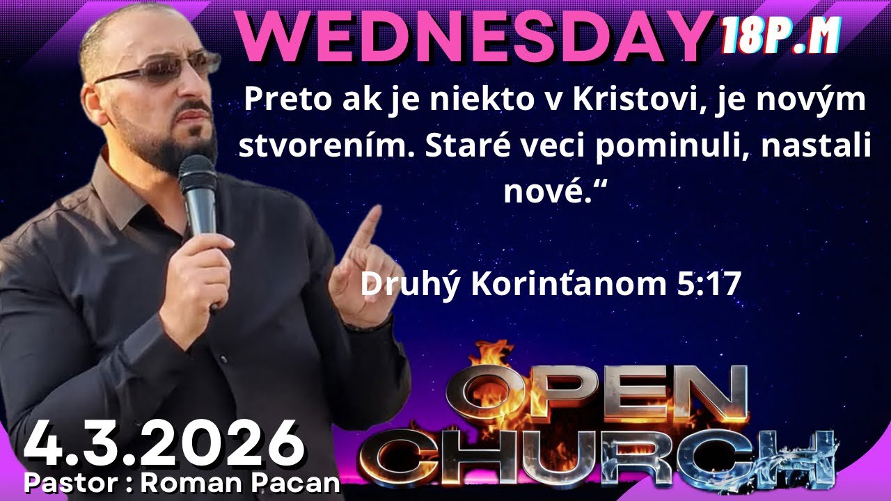 Kanál OPEN CHURCH - SHEFFIELD MARANATA vysiela naživo!