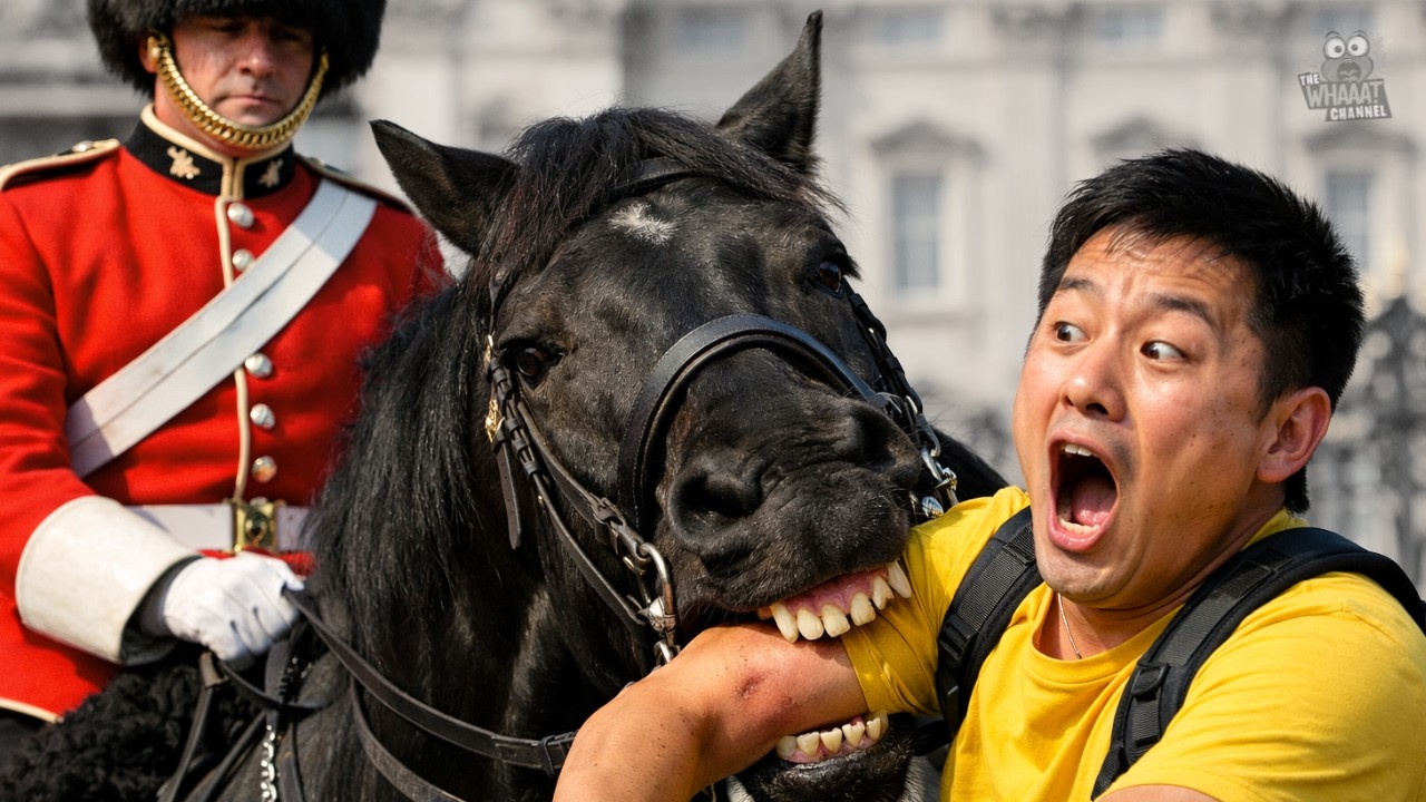 Tourist Ignores Royal Guard Warning&hellip; Horse Reacts Instantly