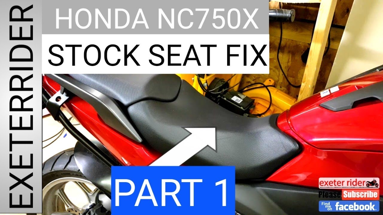 Обновление стандартного сиденья HONDA NC750X, часть 1