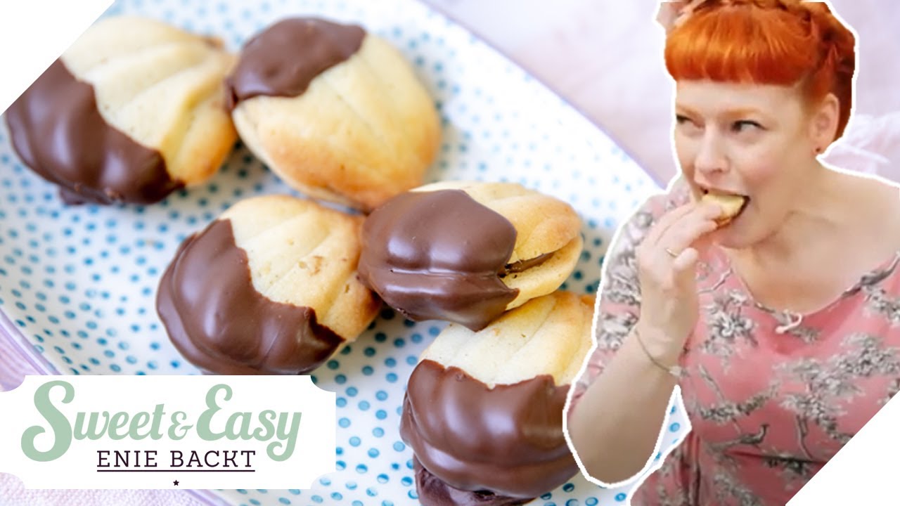 Bärentatzen - Kekse mit Nougat und Zartbitterschokolade | Sweet & Easy - Enie backt | sixx