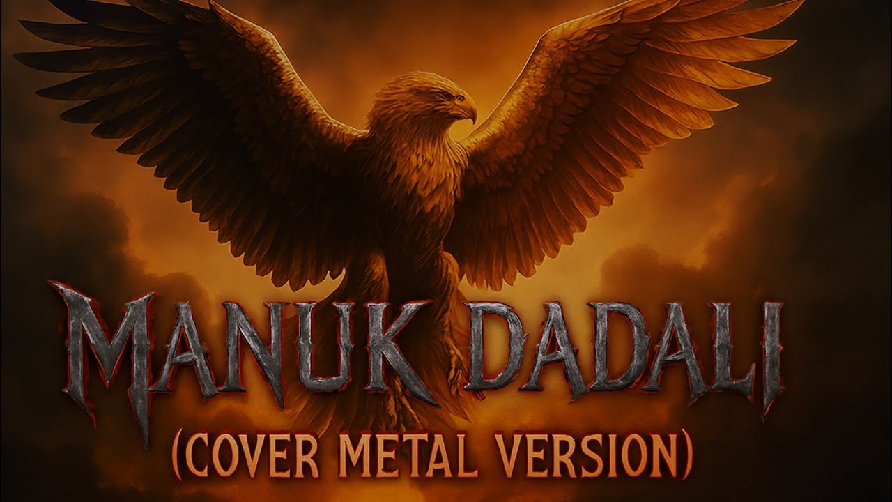 MANUK DADALI Versi COVER METAL (Official Lyric Video)  - DarkCore Records